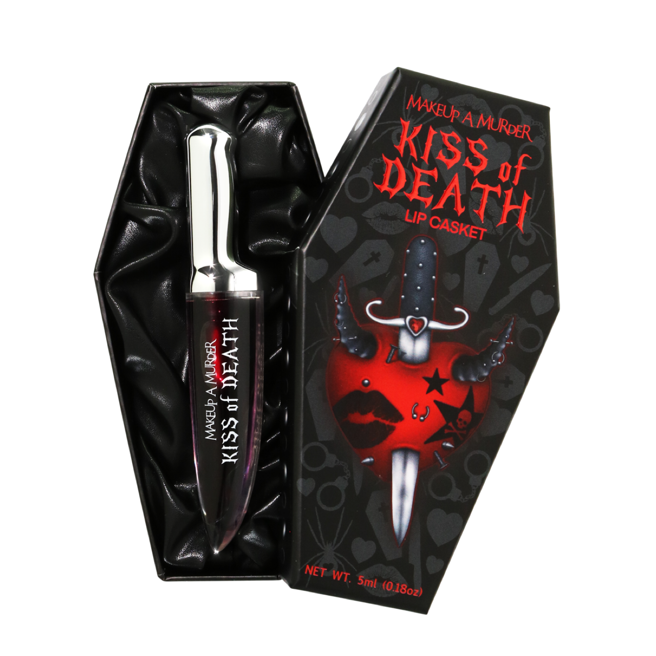 Kiss of death blood lip stains bloody vampire lips fake blood blood stain alt makeup goth makeup vampire makeup lip casket knife makeup weapon makeup lipstick casket coffin lip coffin 