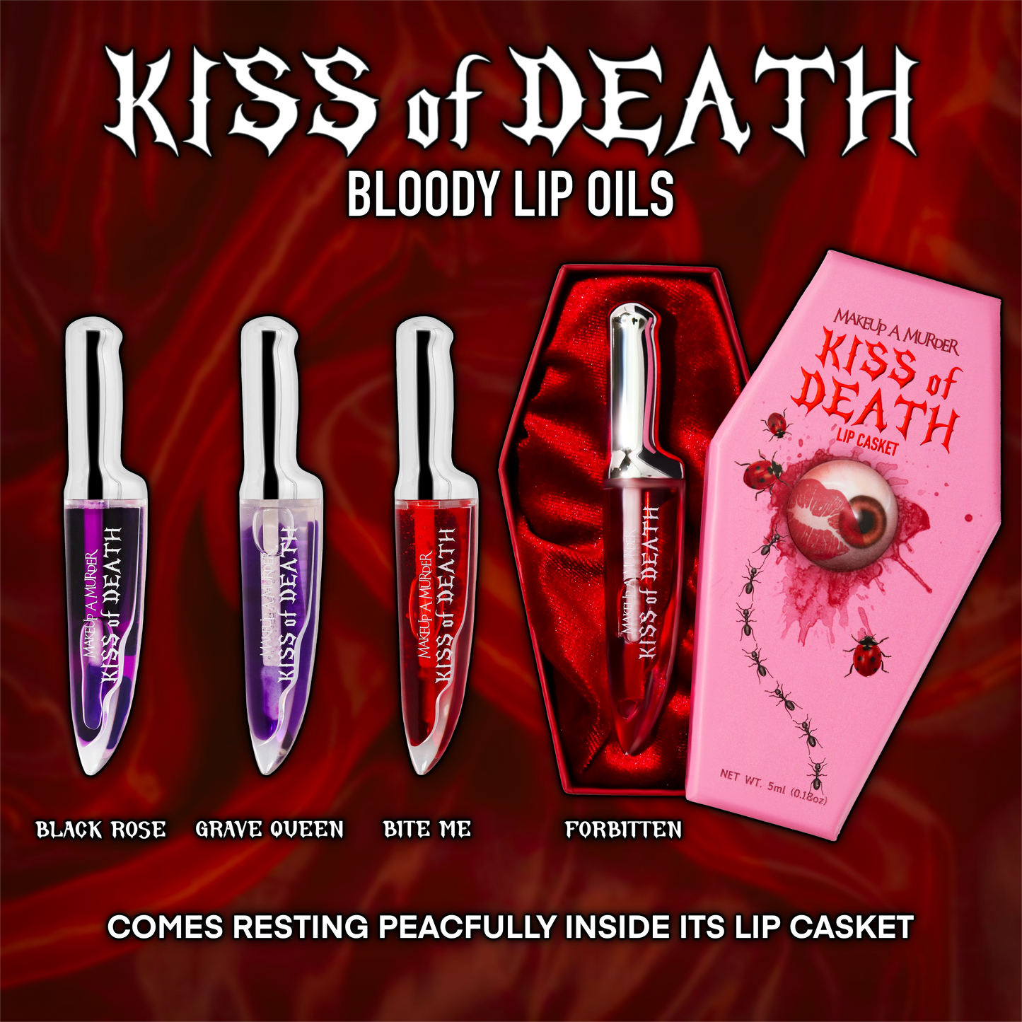 KISS of DEATH Lip Oils