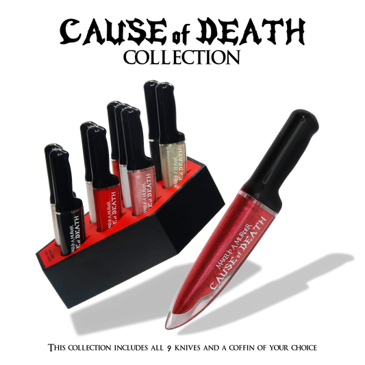 Cause of Death Liquid Eyeshadow Collection (RED COFFIN)